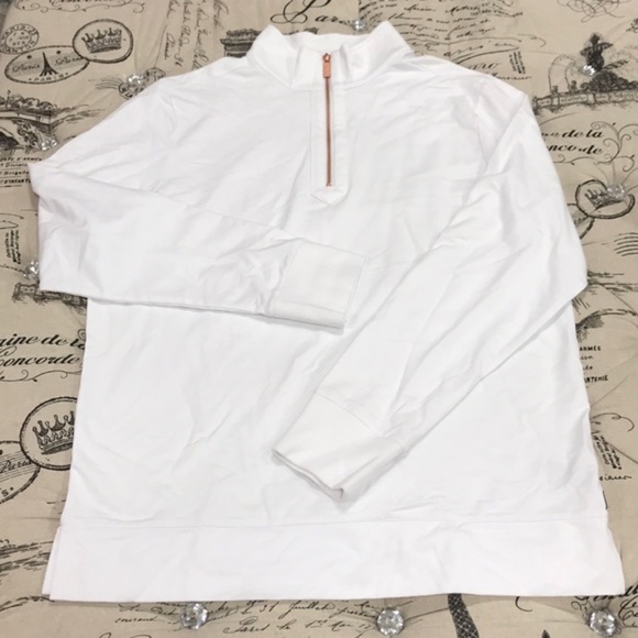 Good Man Microlight French Terry Half Zip Top - Picture 3 of 7